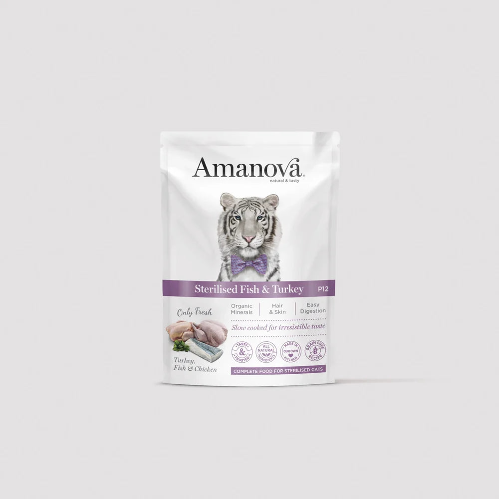 P12 - Sterilised Fish & Turkey 85g