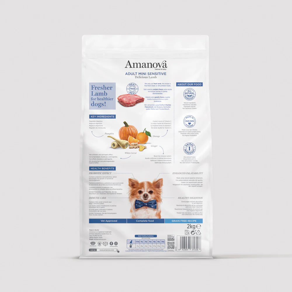 Adult Mini Sensitive - Delicious Lamb
